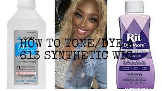 #Tutorial #Howto #Tone A #613 #Syntheticwig #Ashblonde Ft. #Itsawig Asia