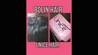 Bolin Hair && Unice Hair Review/ Tutorial
