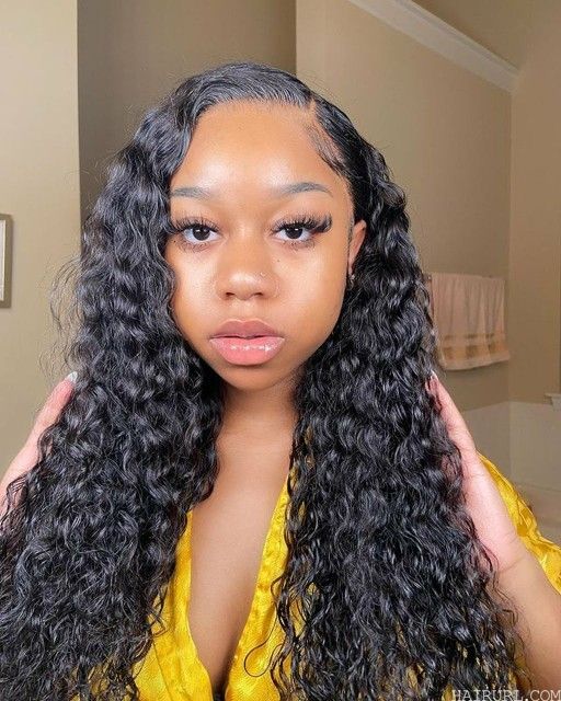 How to Style An Deep Wave Human Hair Wig