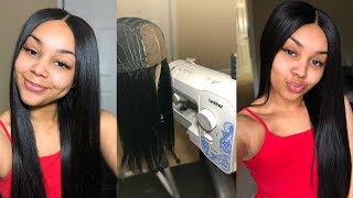 Make A Wig In Minutes | Sewing Machine Method + Virgohairco Review