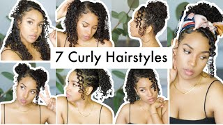 7 Easy Curly Hairstyles - Trying Pinterest Curly Hairstyles 2022