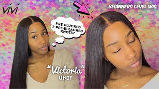 The Best Beginners Level Wig Ever! "Victoria" (No Baby Hair) No Customization Needed! | Ha