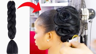 Easy And Quick Updo #8