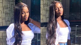 "High Quality & Very Affordable 28Inch Hd Lace Wigs Ft West Kiss Hair "