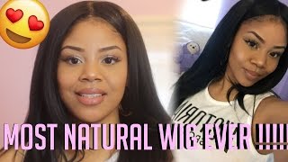 Natural Looking Wig Under $50! The Stylist Synthetic Lace Front 4X4 Lace Perfect Layers