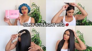Silky Straight 18 Inch Closure Wig Ft. One More Hair | Ona Oliphant