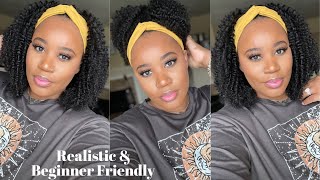 Are Headbands Wigs Still Worth It??? |Best Beginner Style | Kinky Curly | Myqualityhair