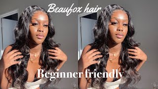 Let Me Explain How I Actually Lay Wigs/ Finesse The Lace/Beginner Friendly Ft Beaufox Hair| Karabo M