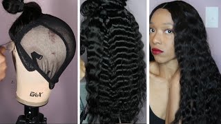 Constructing A Closure Wig Ft. Arabella Hair | How To Crimp Hair | Cassandra Olivia