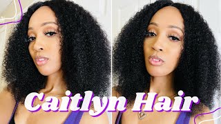 Caitlyn Afro Kinky Curly Wig Review
