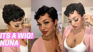 Nuna Wig - Easy Install - $20 Hair - Short Synthetic Pixie Wig