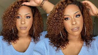 Add Some Spice To Your Black Wig Curly! | Quick Tutorial | Ft. Julia Hair