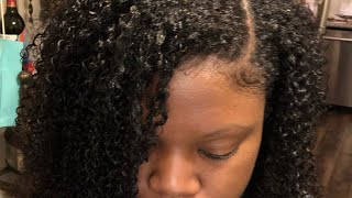Installing Better Length Afro Kinky Curly Clip Ins Honest Initial Review