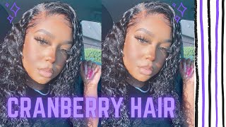 Most Affordable Curly Wig On Aliexpress?! | Cranberry Hair (Water Wave)