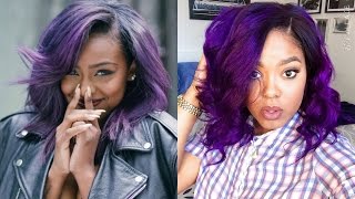 Justine Skye Inspired Hair | Color & Style Wig Tutorial Feat. Wowafrican