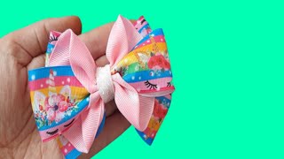 The Best Hair Bows I Have Ever Made - All Girls Dream Of Such A Hair Bow - How To Make Ribbon Bow #1