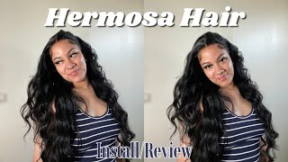 Body Wave 220% Density Frontal Install | Hermosa Hair Review