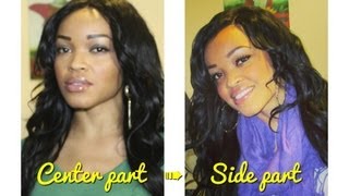 Easy Braid Pattern For Center Part & Side Part Wigs And Closures
