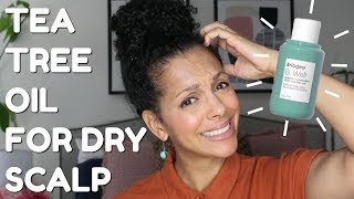 How To Use Tea Tree Oil For A Dry & Itchy Scalp | Discocurlstv
