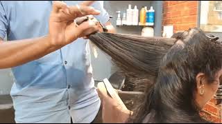 Silky Hairs Haircut For Ladies / Trending Hairstyle 2022 / Advance Step Haircut
