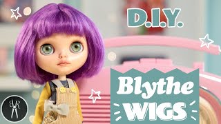 Make Your Own Blythe Wigs - Change Hair Colour And Style - Diy - Custom Blythe - Tutorial