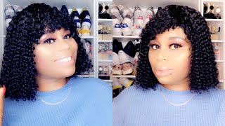 How I Install My Jerry Curly Bob Wig From Ali Grace Hair Sexyosas #Aligracehair  Tv