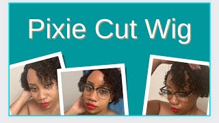 4X4 Lace Closure Pixie Wig