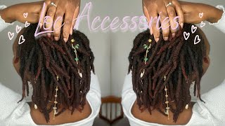 My Favourite Hair Accessories For My Locs