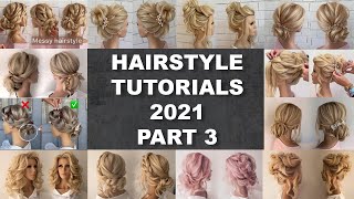 All Hairstyle Tutorials By Andreeva Nata 2021. Part 3