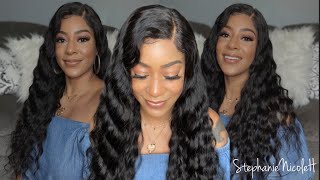 6 Minute Install Featuring Loose Deep Wave Closure Wig From Jessie'S Selection | Beginner Frien