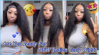 Must Have Affordable Hd Lace Wig~ 24 Inch Wavy Curly Wig Install #Elfinhair Honest Review