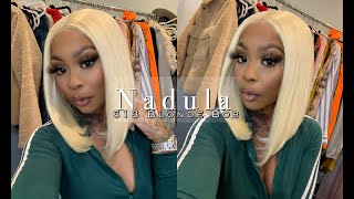 Nadula | This Wig Is Givingggg!! 613 Blonde 4X4 Lace Wig | Easy Quick Install
