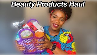 Natural Hair Products, Skincare Products And Accessories Haul - A Lot Of Products