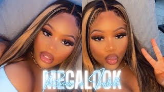 Highlight 5X5 Closure Wig Review Ft. Megalook