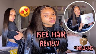 Must Have Silky Straight Closure Wig | Ft Isee Hair