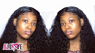 How To Slay Allove 4X4 Lace Closure Wig Without Glue!!