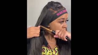 New  Hd Baby Hair Edge, Realistic Lace Baby Hairs For Lace Front Wigsgun Ft.Wiggins Hair