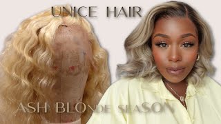 She'S Back! 613 Deepwave-Custom Ash Blonde! Woc Approved Impeccable Lace, Easy Install! Unice H