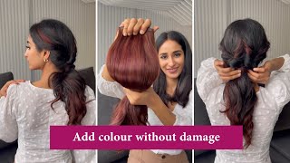 Coloured Extensions For Short Hair | Adding Length And Volume | Hairstyles With Hair Extensions