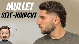 Modern Mullet Self-Haircut Tutorial 2022 | How To Cut Your Own Hair
