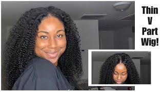  Scalp! No More Frontal! The New Go To: V-Part Wig | Jessie'S Selection