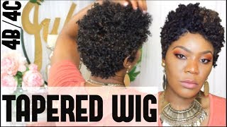 Kinky Curly Tapered Wig | No Crochet | Modu Anytime Invisi Lace Lpw-147