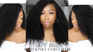 The Most Natural Afro Kinky Curly Wig | Ft. Luv Me Hair