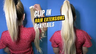 Ponytail Hair Extension | Hair Extensions Clip In | Clip In Hair Extensions Review