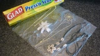 How To Pack Jewelry And Hair Accessories Tangle Free