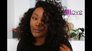 Can Straight Go Deep Curly | Allove Hair On Aliexpress Review | Hair Wednesday