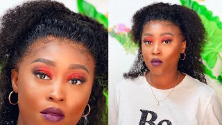 How To Pluck And Install A Hd Lace Frontal Wig Ft Chinalacewig| Omoni Got Curls