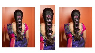 Messy Braid Hairstyle For Brides Maid //#Subscribe #Share #Like #Comment