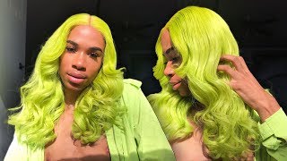 Lime Closure Wig Tutorial | Ft. Arabella Hair | Alfred Lewis Lll