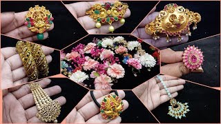 Ladies Hair Accessories Latest Collections |Antique Clips |Nethi Chitti |Bridal Accessories